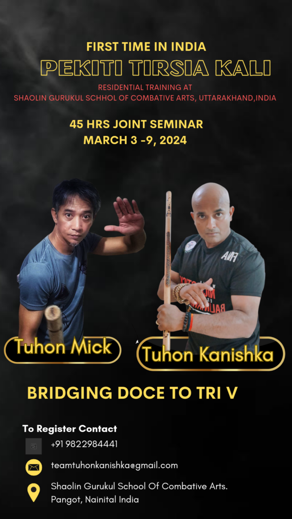 FIllipino martial arts India course (1)