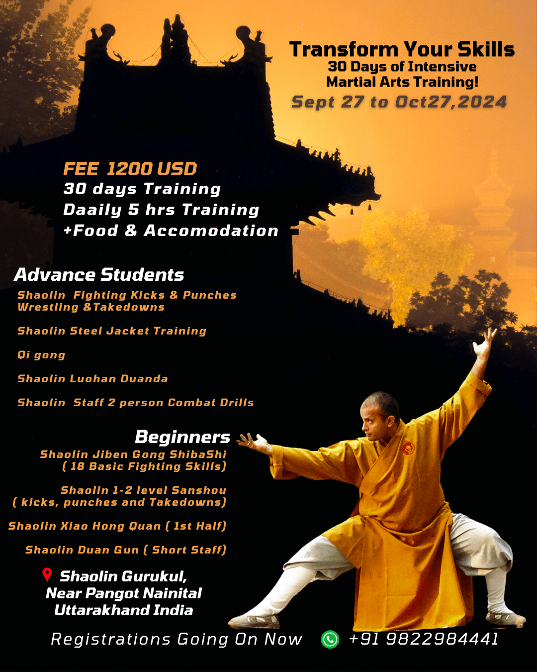 Kung fu residential course 1 month(4) (1)